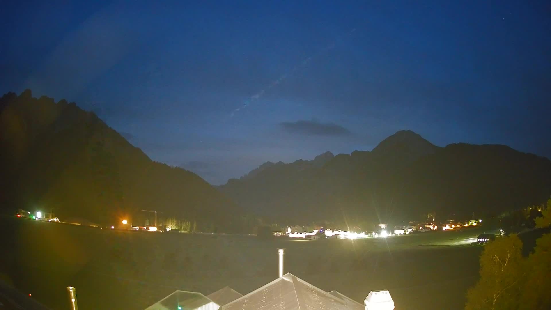 Webcam Toblach Dolomites – View from Hotel Rosengarten