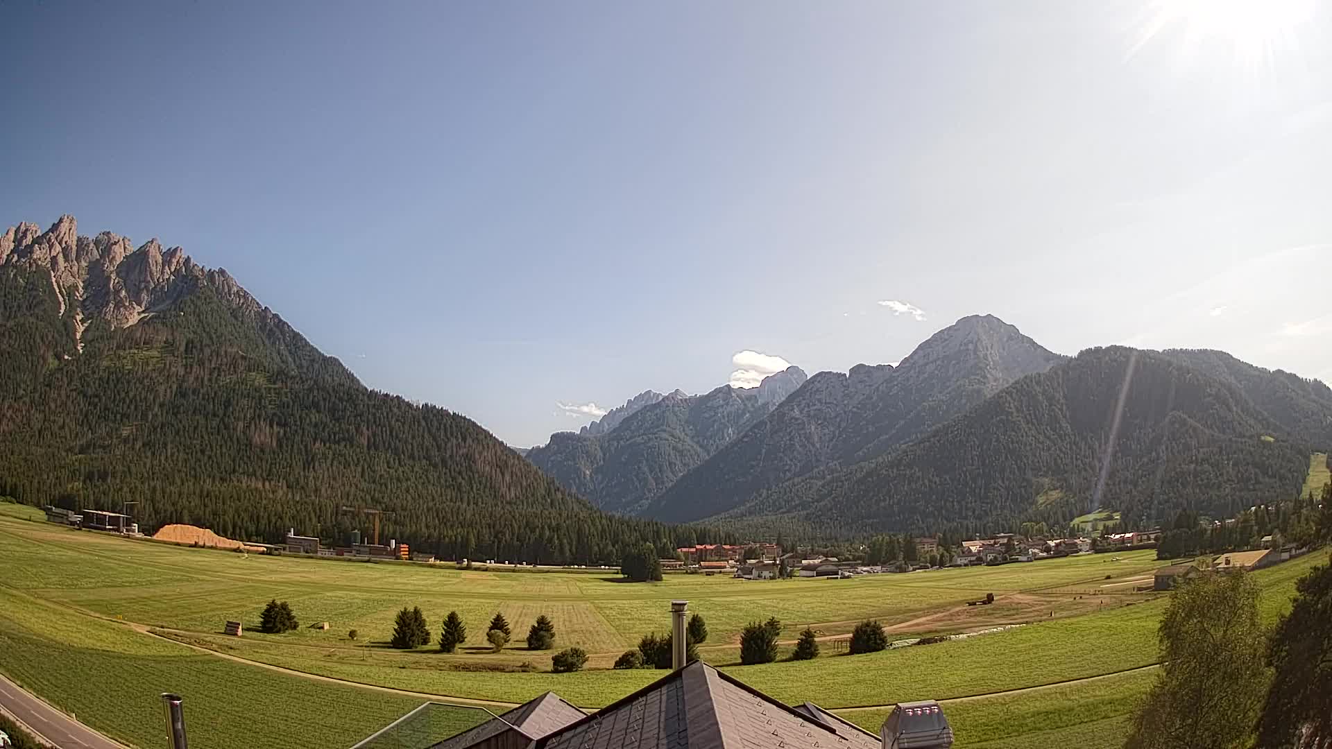 Webcam Toblach Dolomiten – Blick vom Hotel Rosengarten