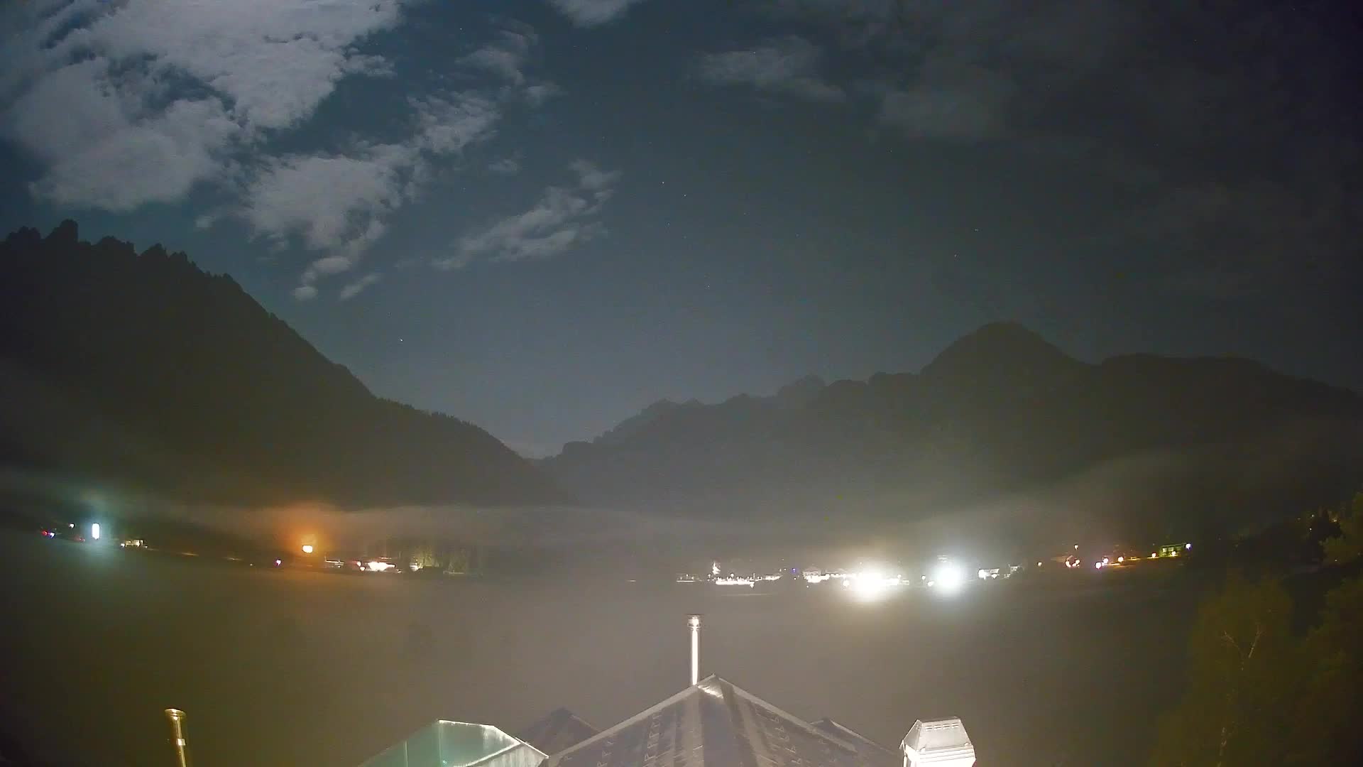 Webcam Toblach Dolomites – View from Hotel Rosengarten