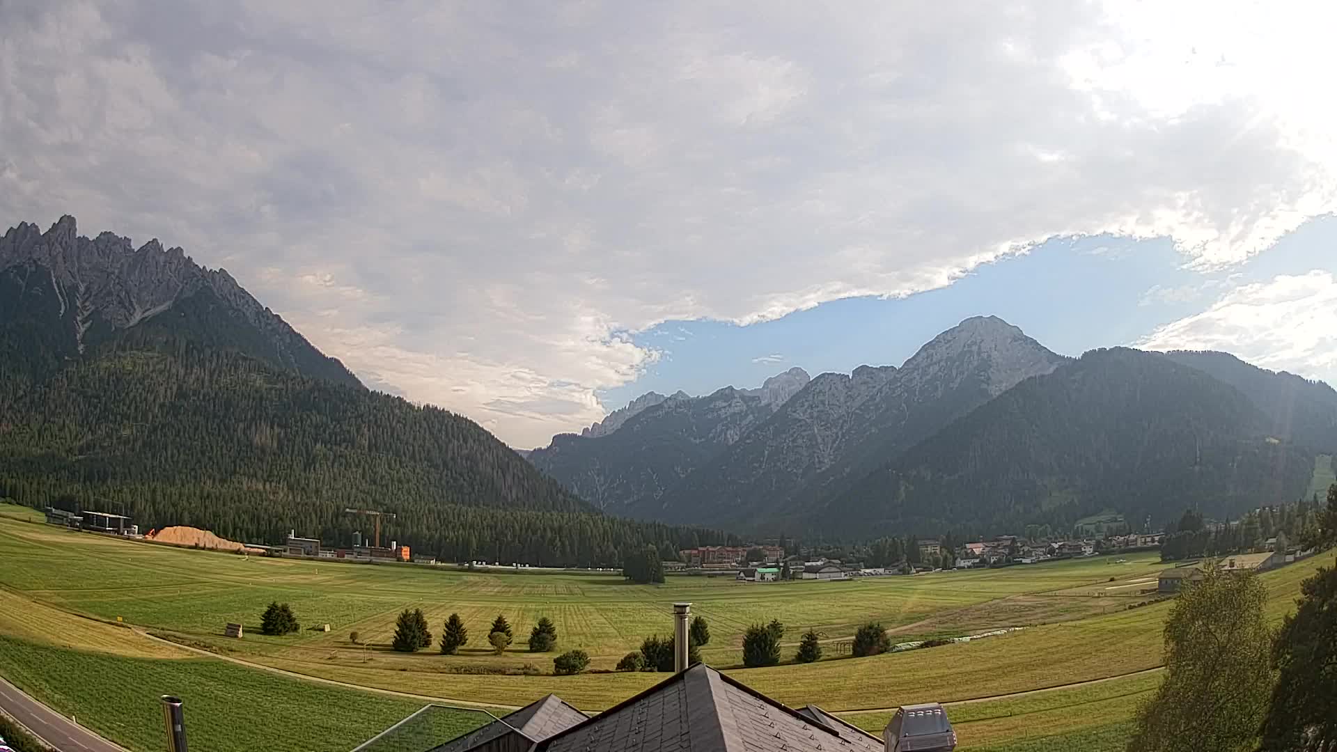 Webcam Toblach Dolomitas – Vista desde el Hotel Rosengarten