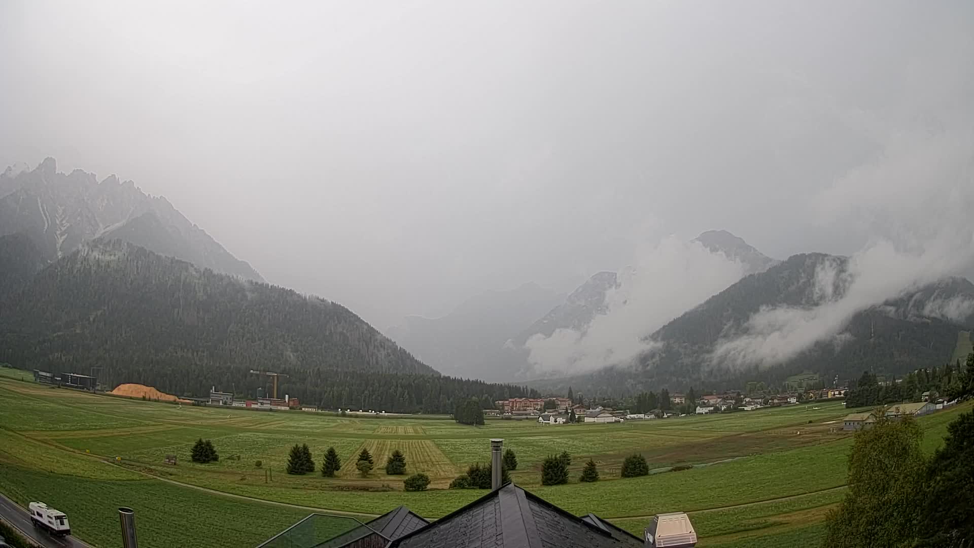 Webcam Toblach Dolomiten – Blick vom Hotel Rosengarten