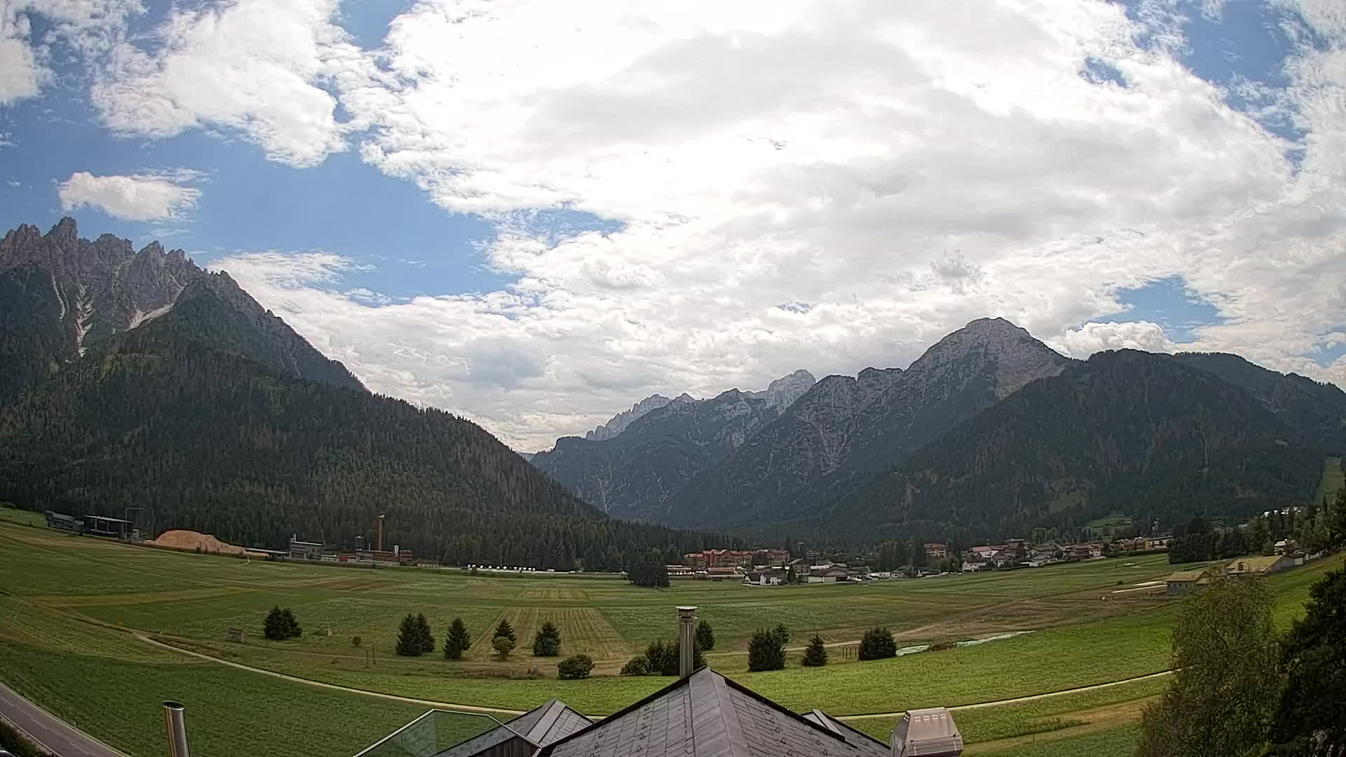 Webcam Toblach Dolomiten – Blick vom Hotel Rosengarten