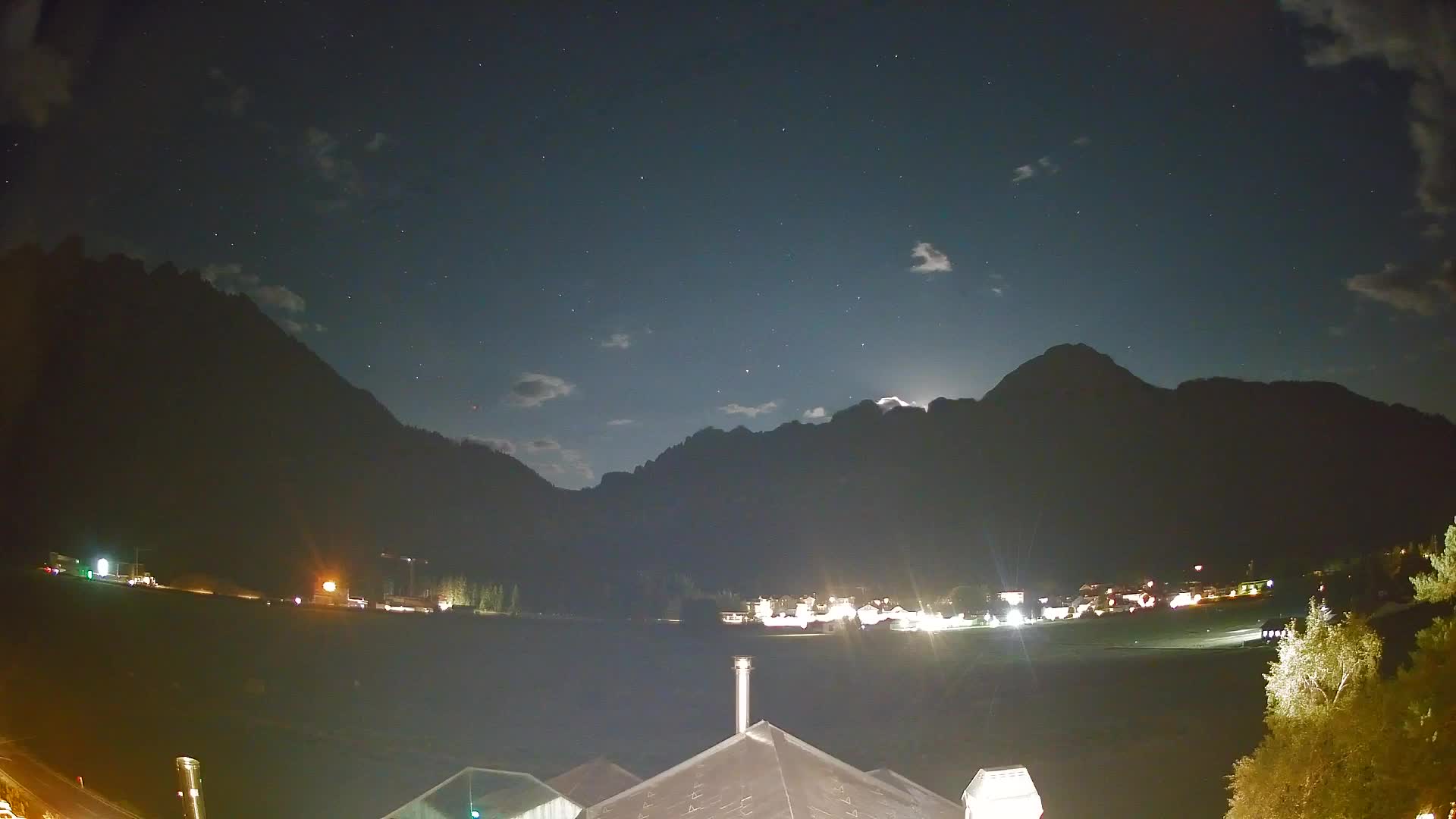 Webcam Toblach Dolomites – View from Hotel Rosengarten