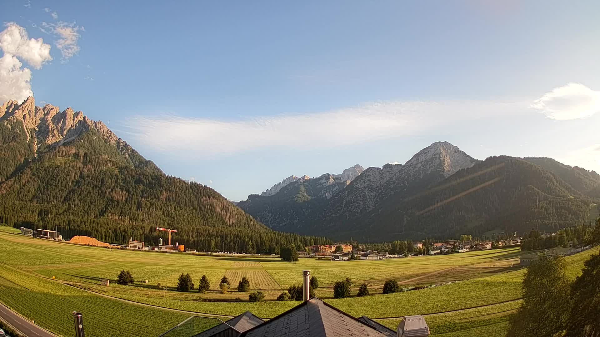 Webcam Toblach Dolomiten – Blick vom Hotel Rosengarten