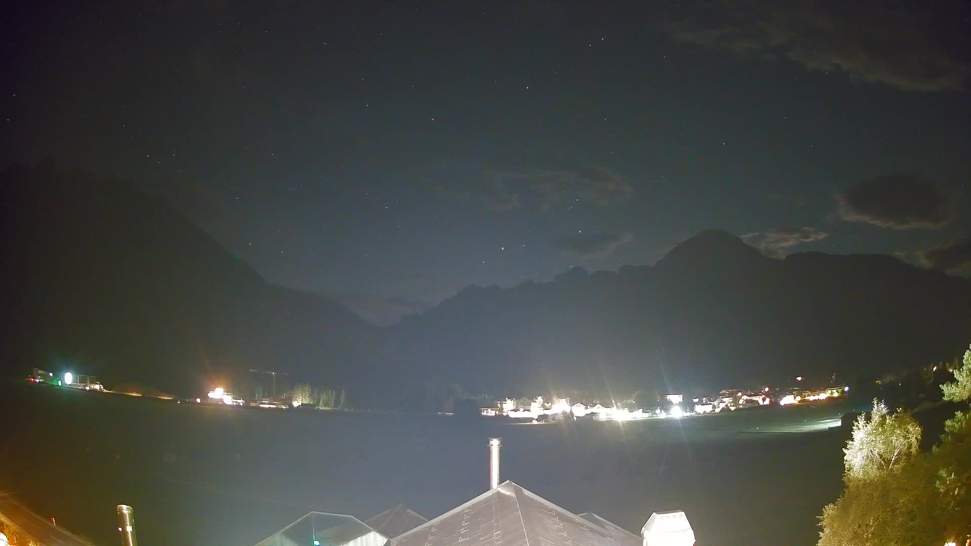 Web kamera Toblach Dolomiti – Pogled s Hotela Rosengarten
