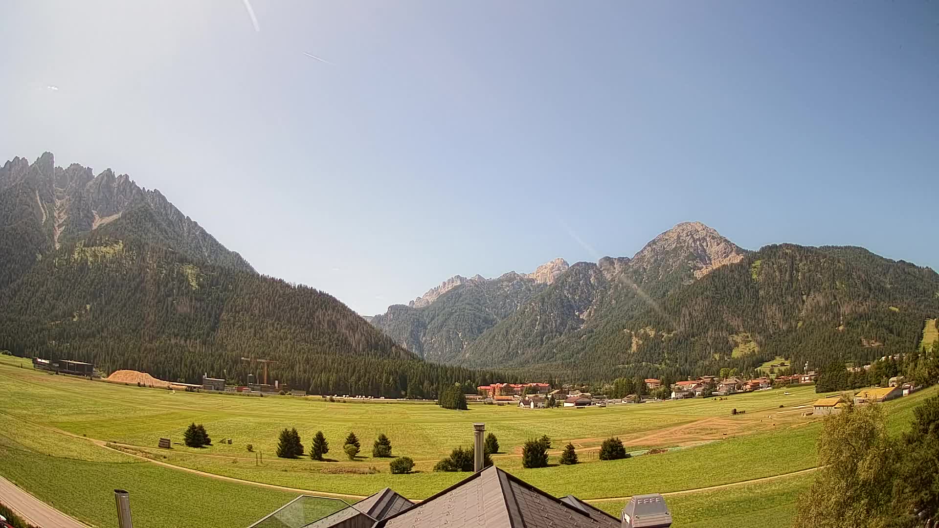 Webcam Dobbiaco Dolomiti – Vista dall’Hotel Rosengarten