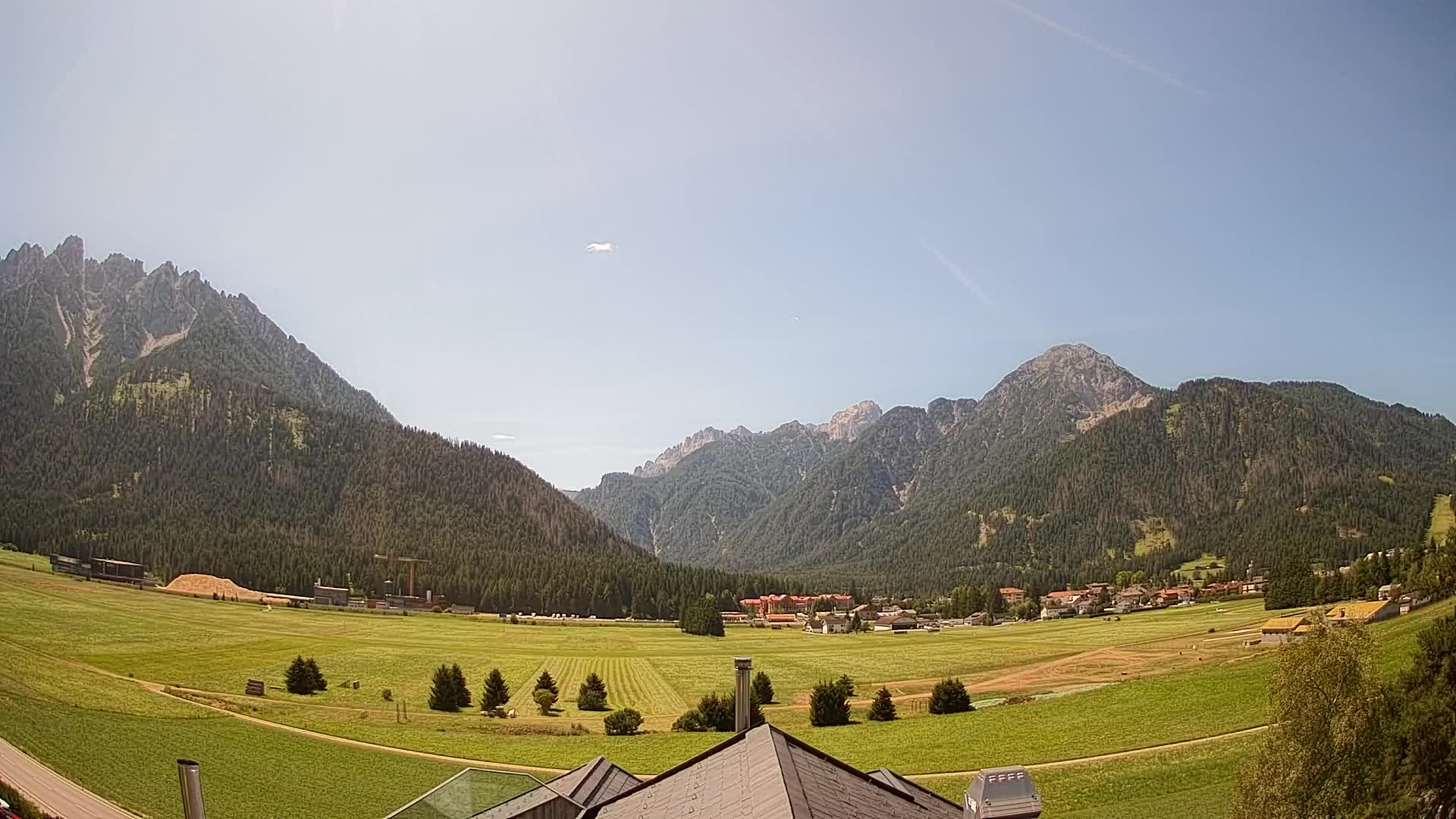 Webcam Dobbiaco Dolomiti – Vista dall’Hotel Rosengarten