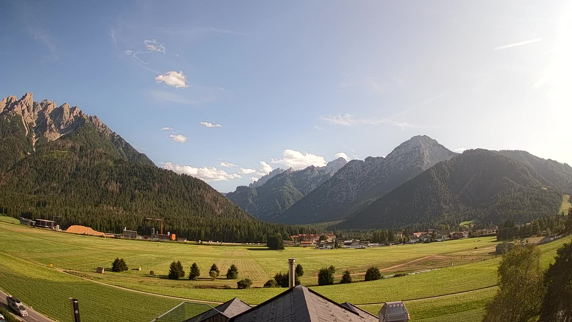 Webcam Toblach Dolomiten – Blick vom Hotel Rosengarten