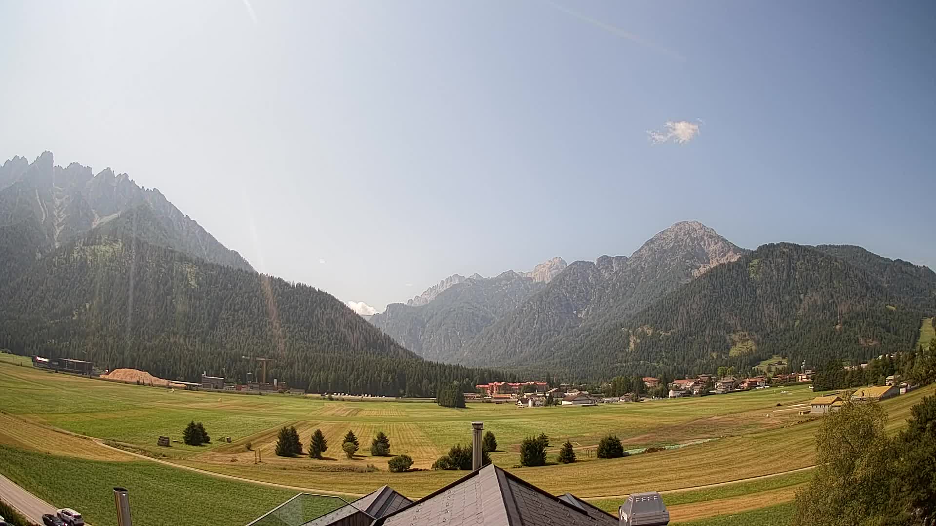 Webcam Dobbiaco Dolomiti – Vista dall’Hotel Rosengarten