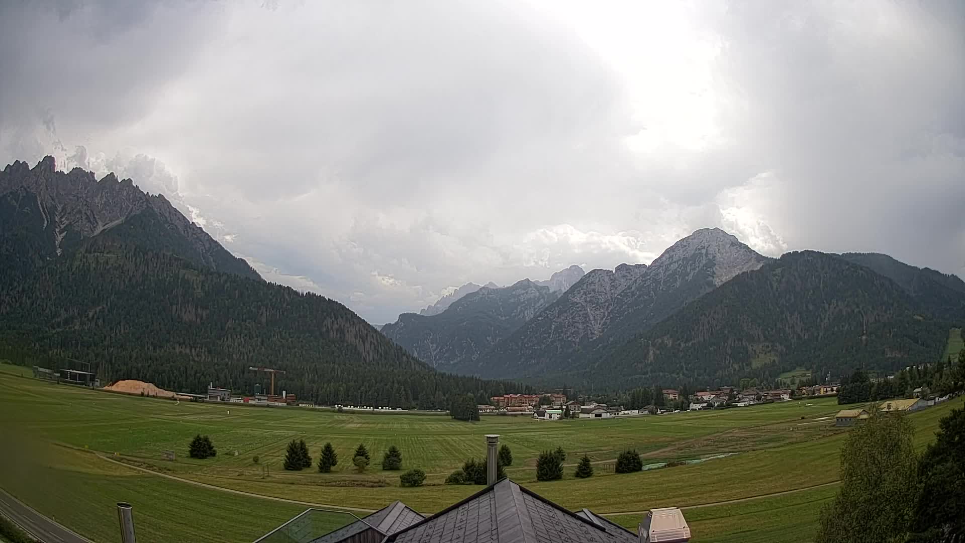 Webcam Toblach Dolomiten – Blick vom Hotel Rosengarten