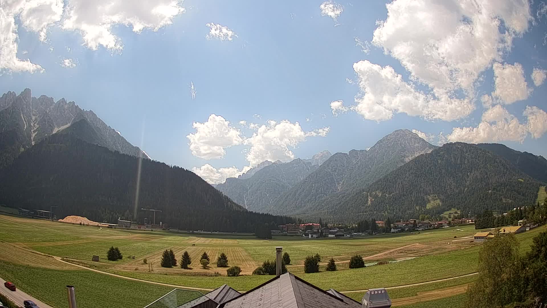 Webcam Toblach Dolomitas – Vista desde el Hotel Rosengarten