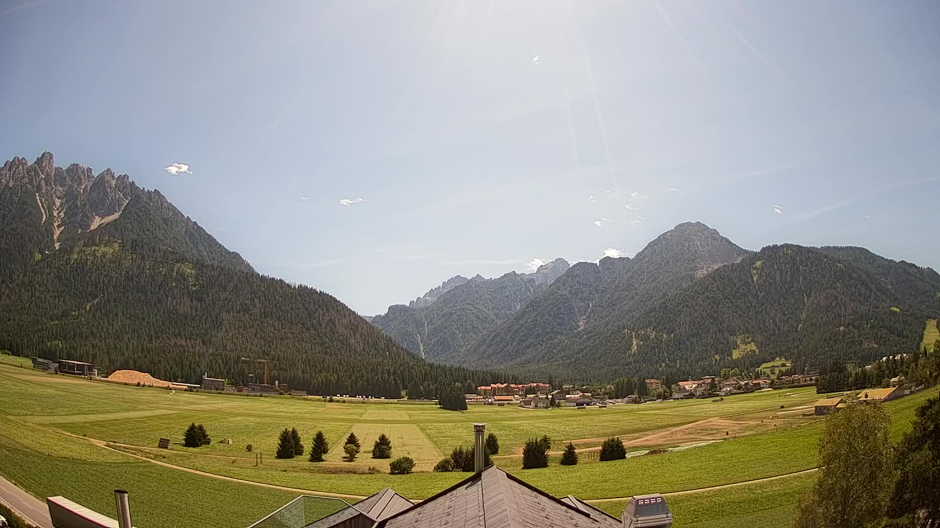 Webcam Toblach Dolomites – Vue depuis l’Hôtel Rosengarten