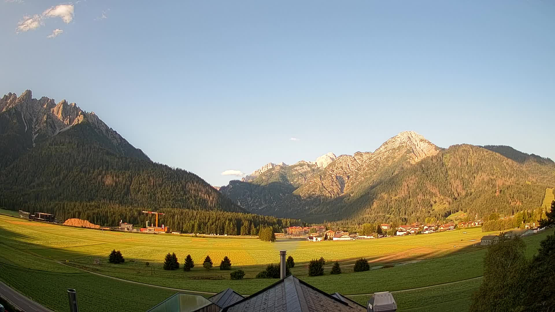 Webcam Toblach Dolomites – Vue depuis l’Hôtel Rosengarten