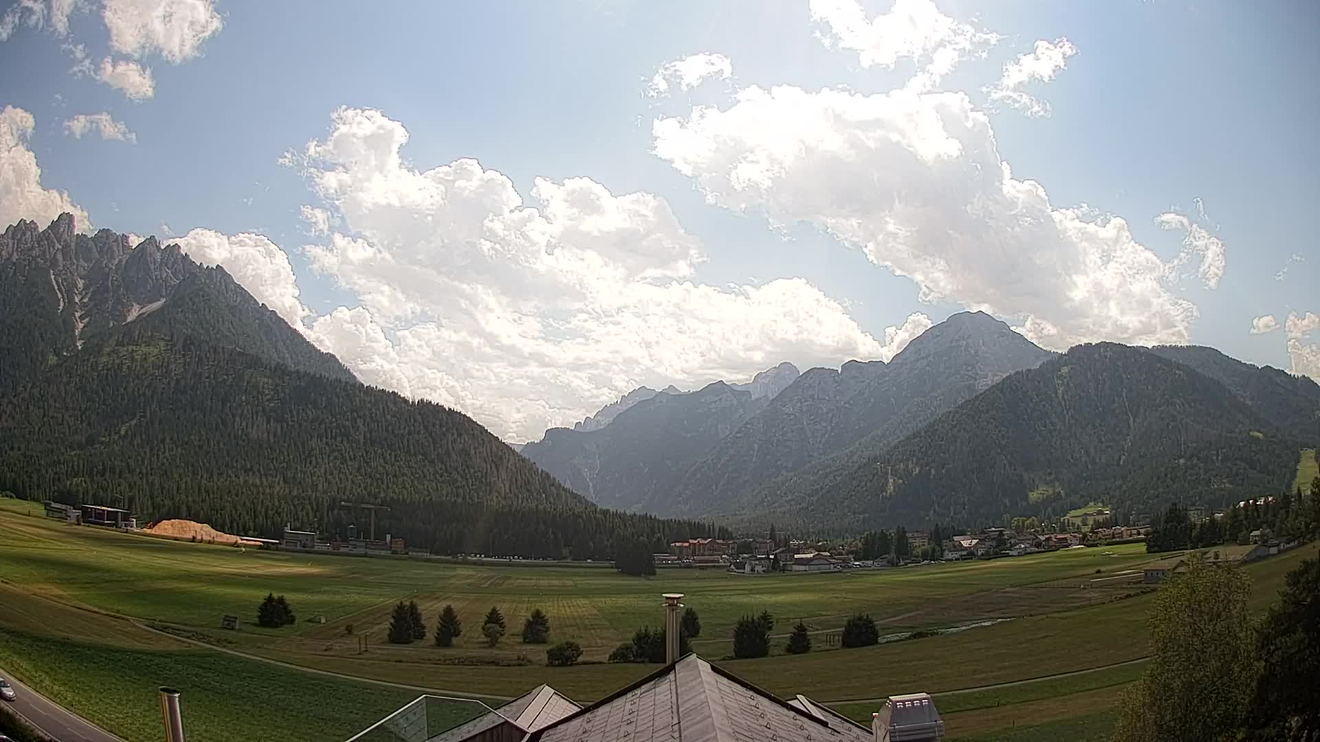 Webcam Toblach Dolomitas – Vista desde el Hotel Rosengarten