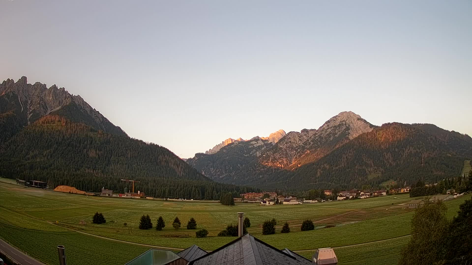 Webcam Toblach Dolomiten – Blick vom Hotel Rosengarten