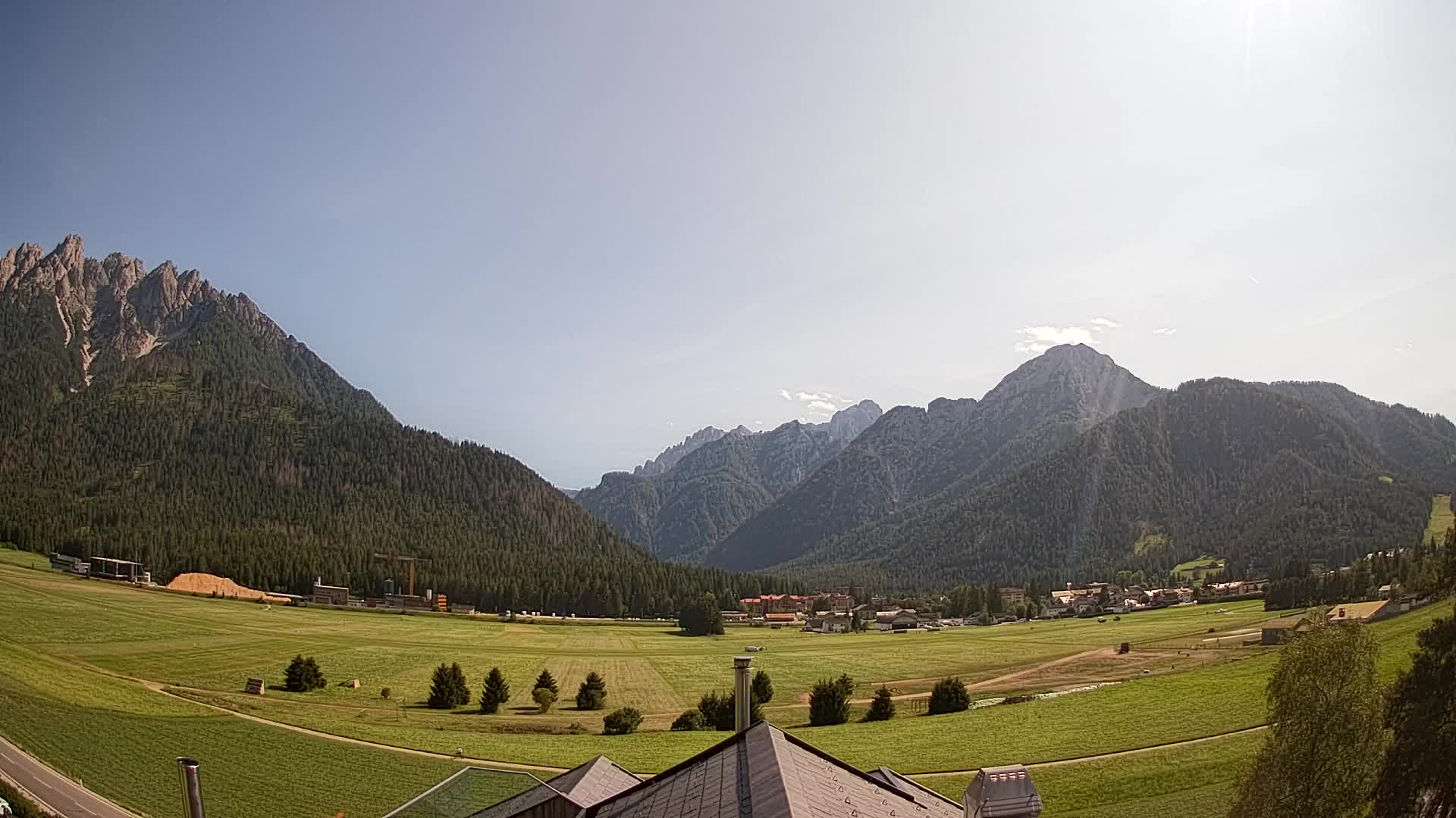 Webcam Toblach Dolomiten – Blick vom Hotel Rosengarten