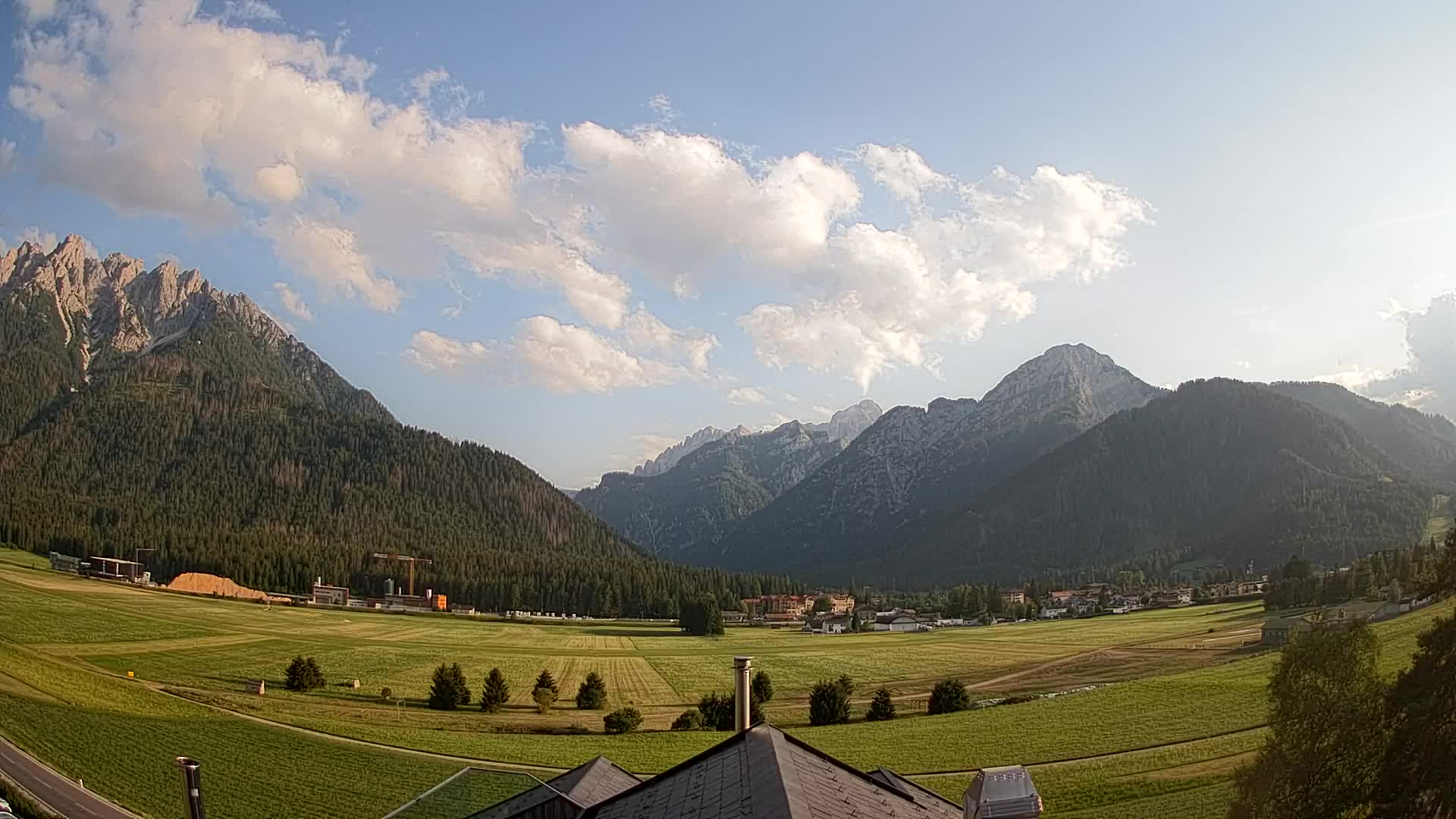 Webcam Toblach Dolomiten – Blick vom Hotel Rosengarten