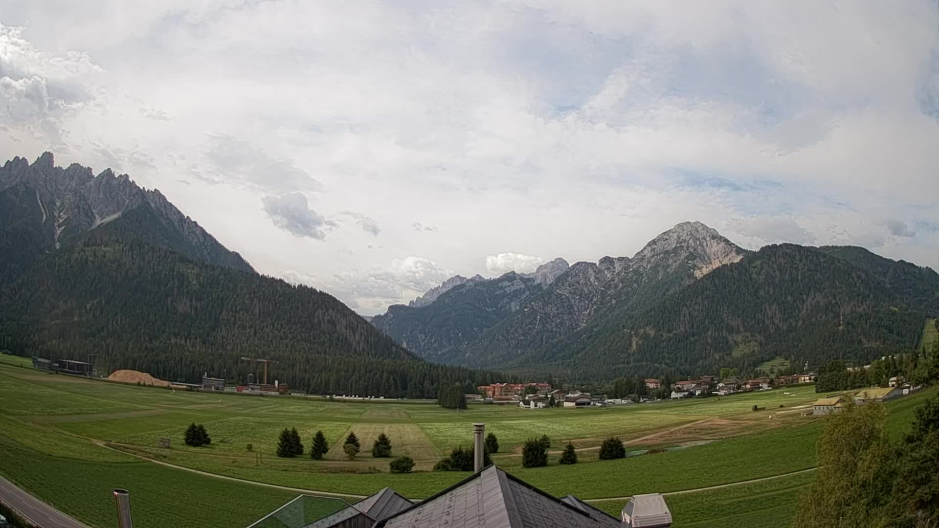 Webcam Toblach Dolomiten – Blick vom Hotel Rosengarten