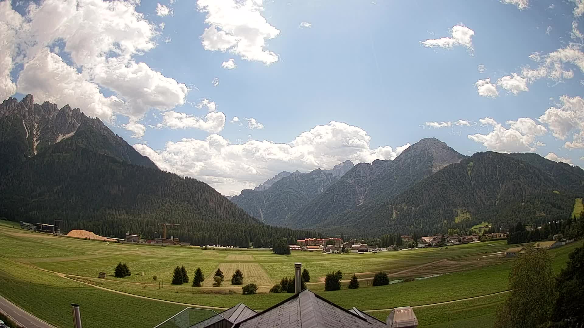 Webcam Toblach Dolomiten – Blick vom Hotel Rosengarten