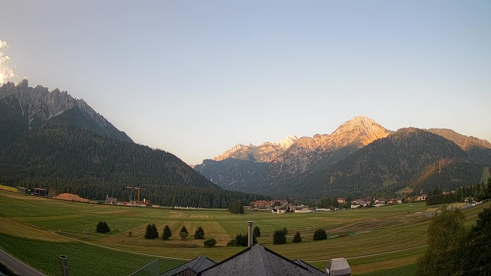 Webcam Toblach Dolomiten – Blick vom Hotel Rosengarten
