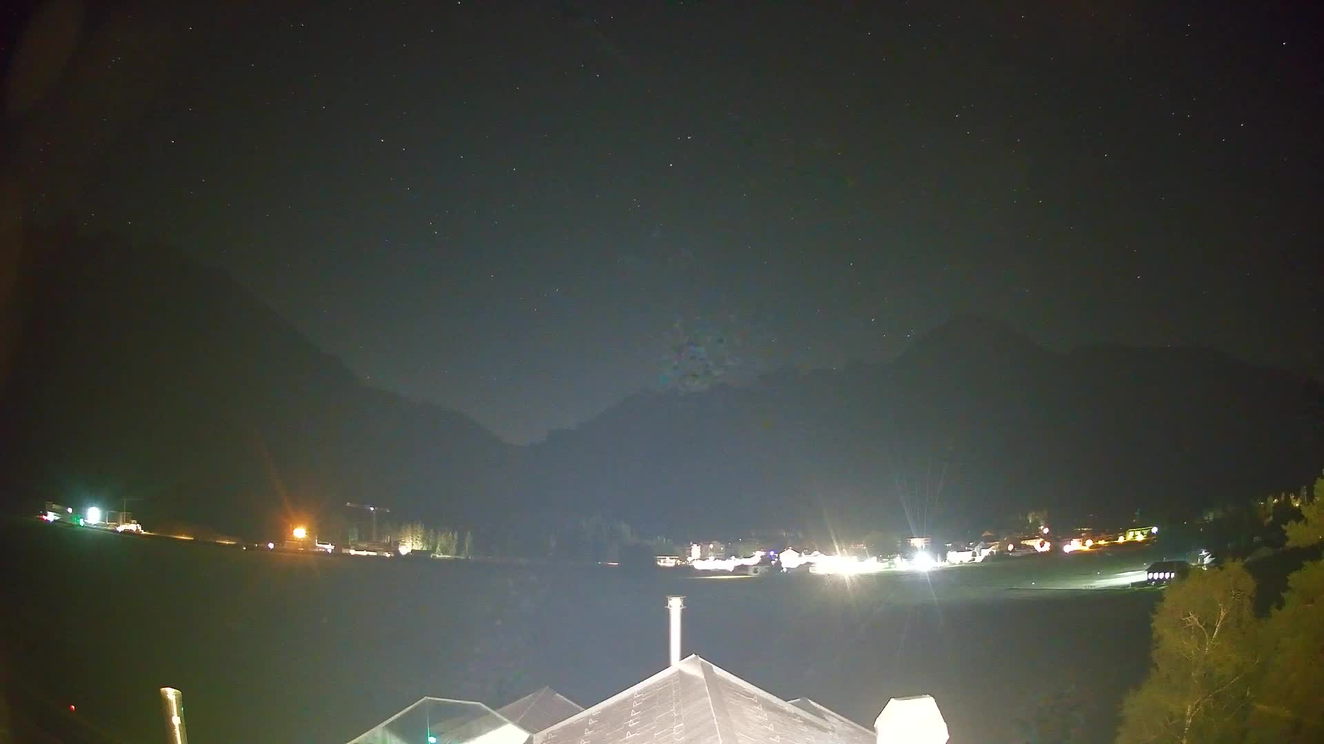 Webcam Toblach Dolomites – View from Hotel Rosengarten