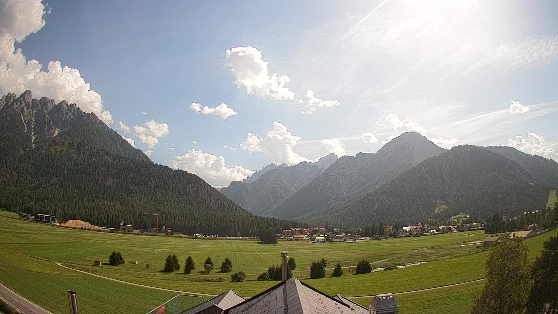 Webcam Toblach Dolomiten – Blick vom Hotel Rosengarten