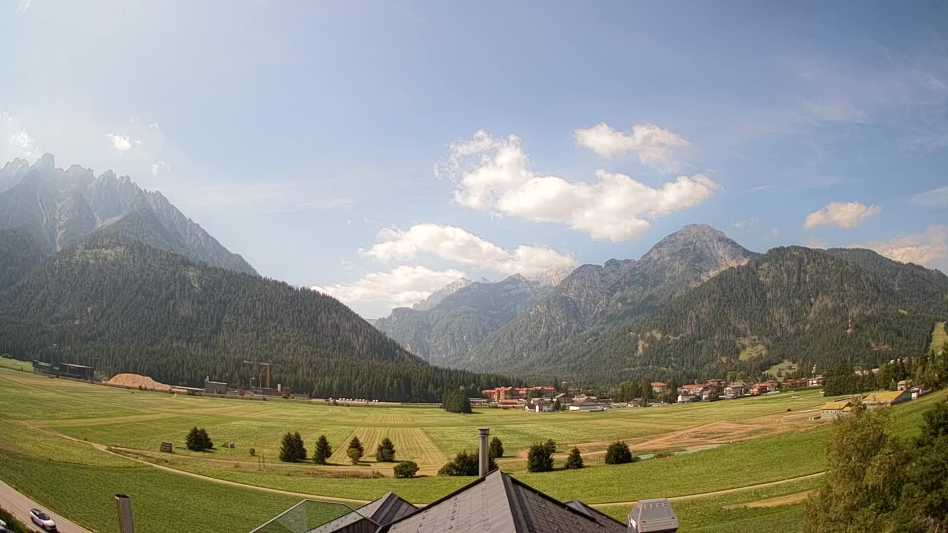 Webcam Dobbiaco Dolomiti – Vista dall’Hotel Rosengarten