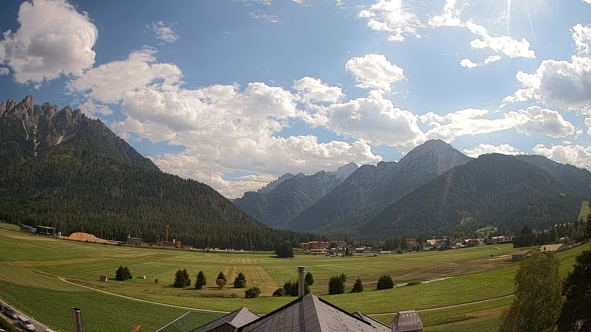 Webcam Toblach Dolomitas – Vista desde el Hotel Rosengarten