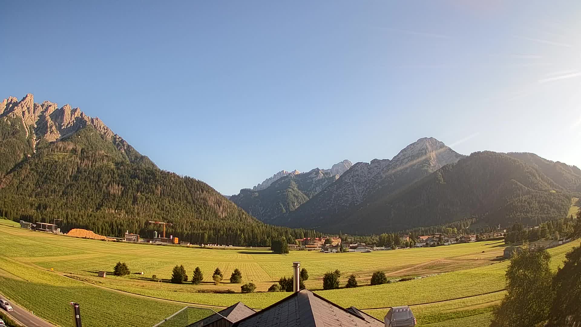 Webcam Dobbiaco Dolomiti – Vista dall’Hotel Rosengarten