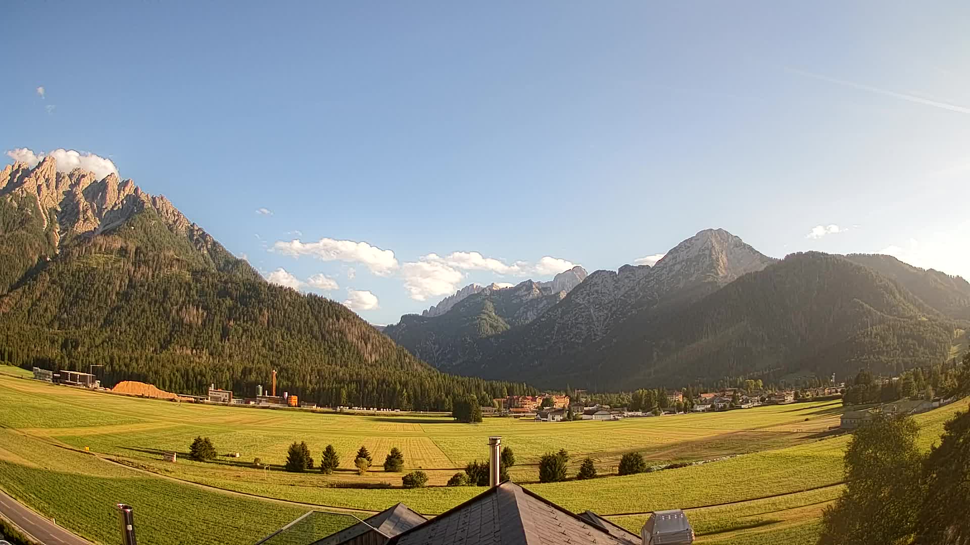 Webcam Toblach Dolomites – Vue depuis l’Hôtel Rosengarten