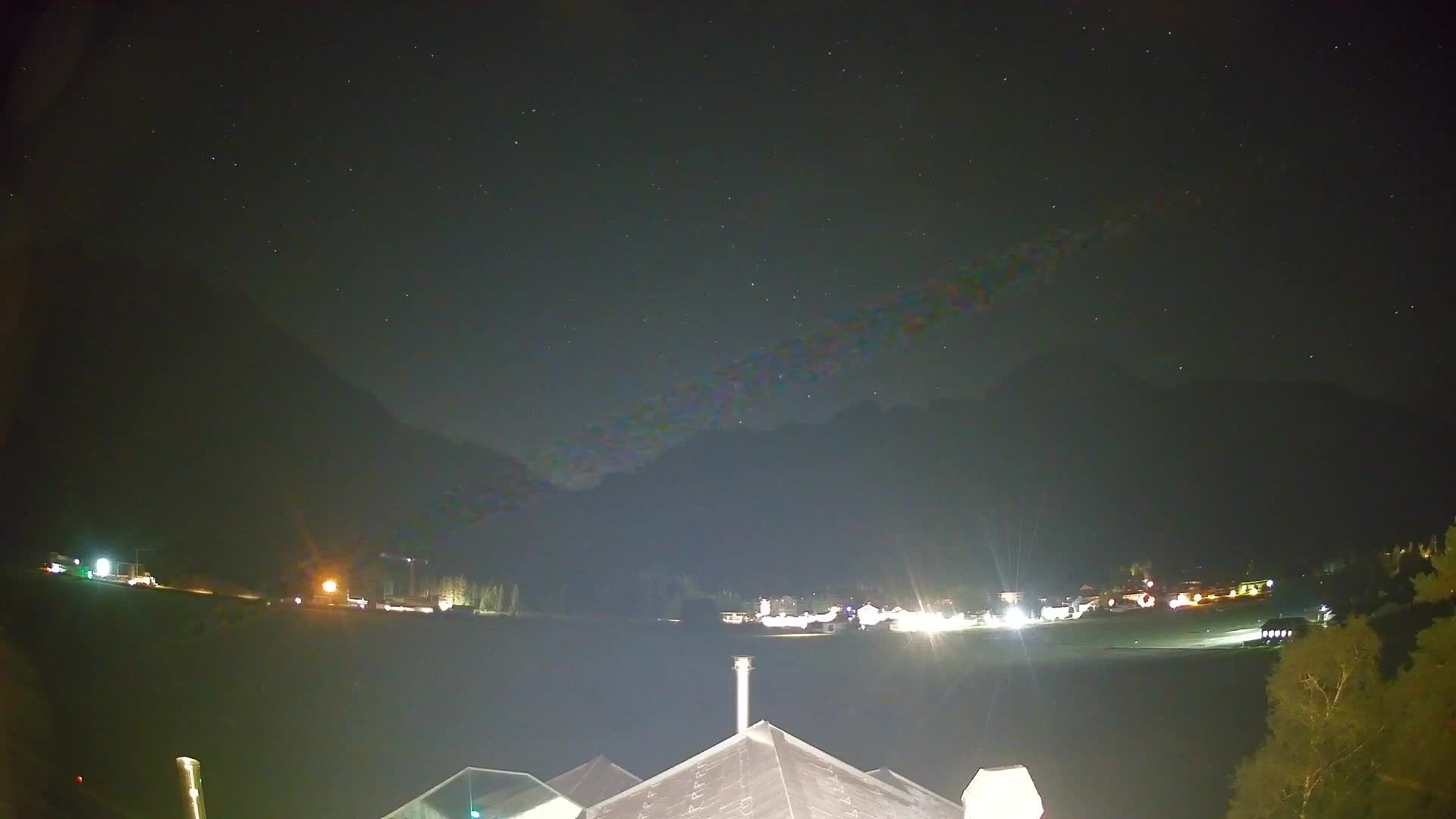 Web kamera Toblach Dolomiti – Pogled s Hotela Rosengarten