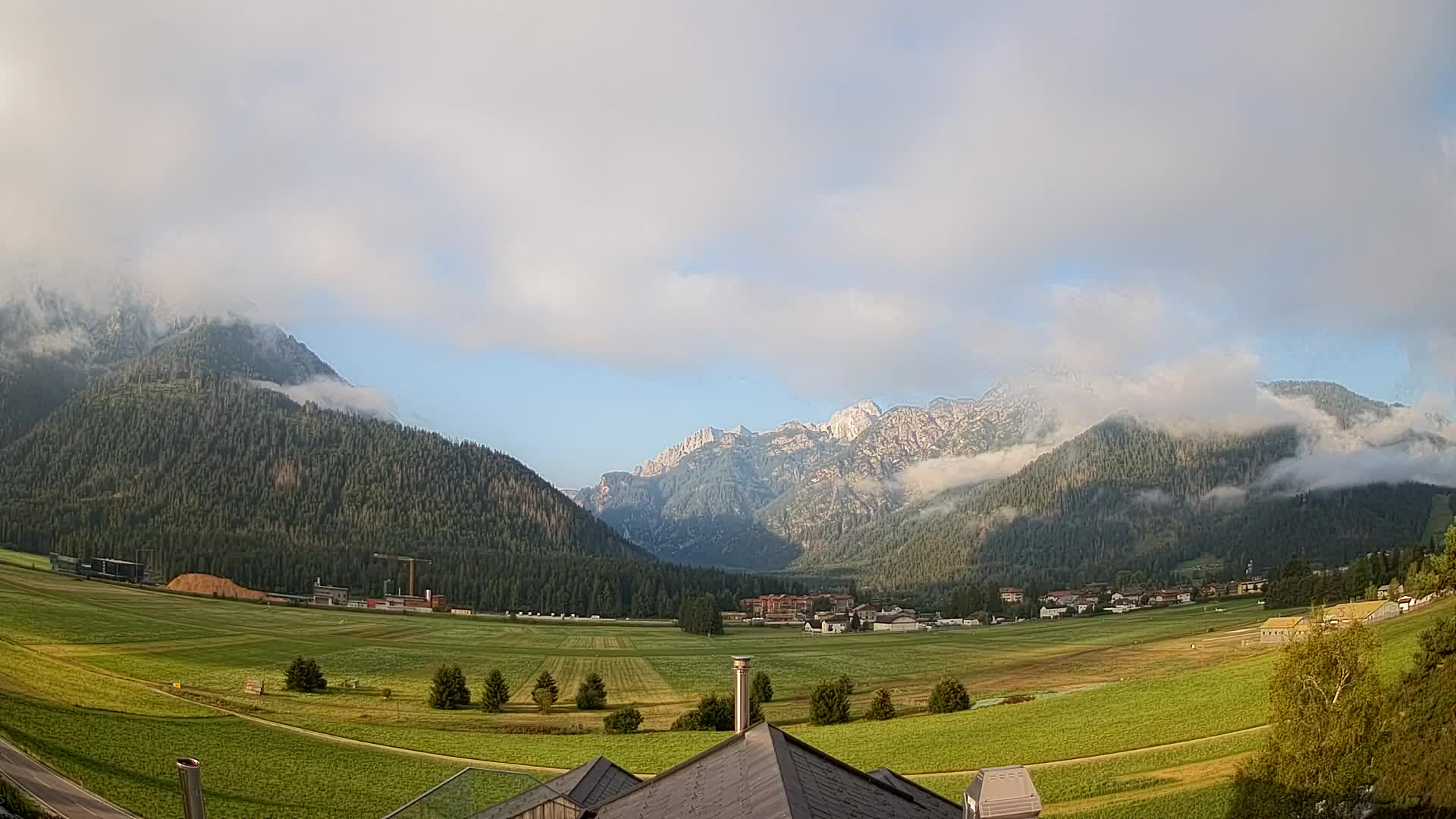 Webcam Toblach Dolomitas – Vista desde el Hotel Rosengarten