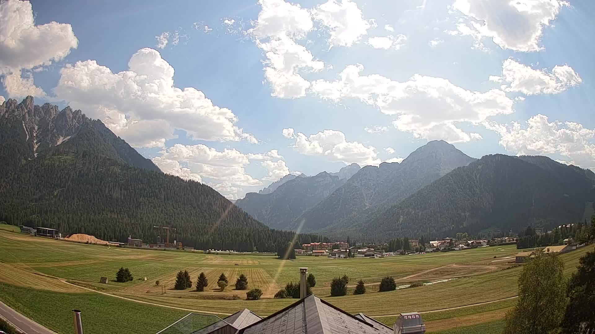 Webcam Toblach Dolomitas – Vista desde el Hotel Rosengarten