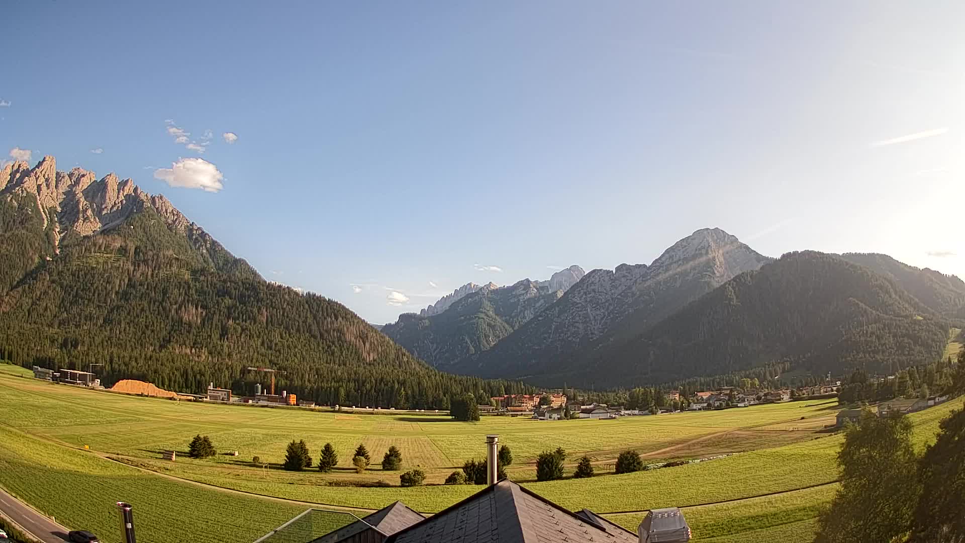 Webcam Toblach Dolomiten – Blick vom Hotel Rosengarten