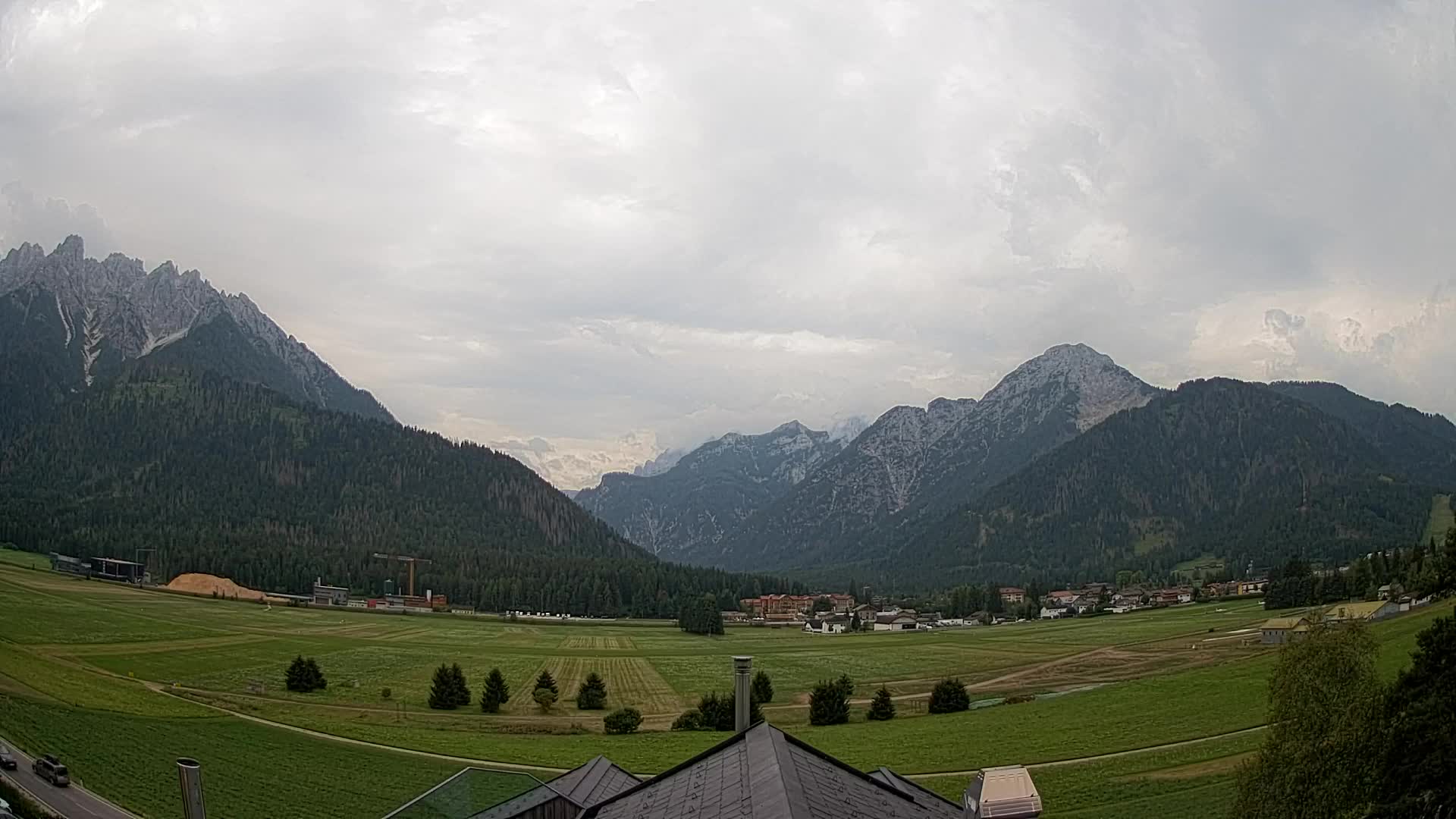 Webcam Toblach Dolomiten – Blick vom Hotel Rosengarten