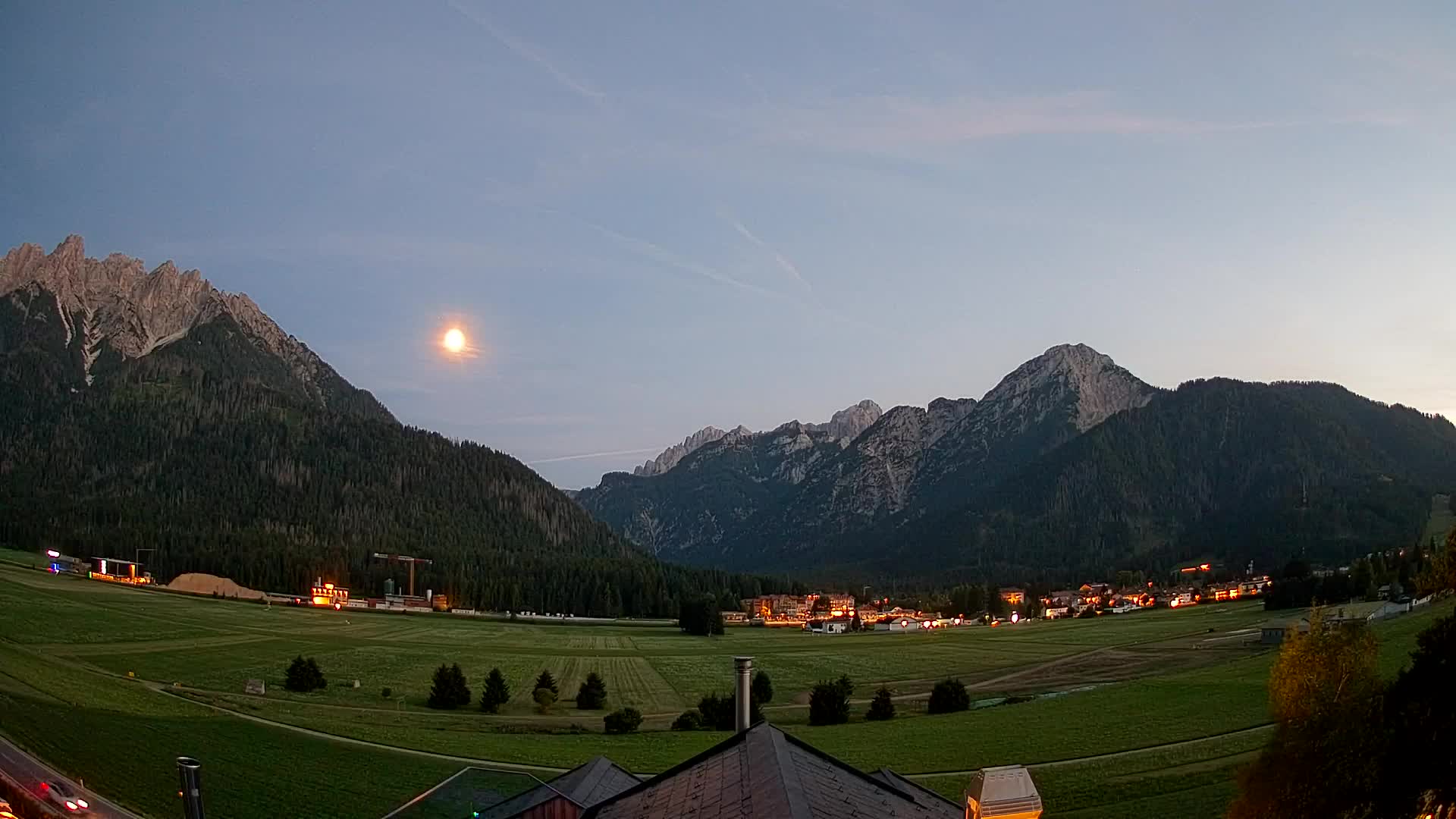 Webcam Toblach Dolomites – Vue depuis l’Hôtel Rosengarten