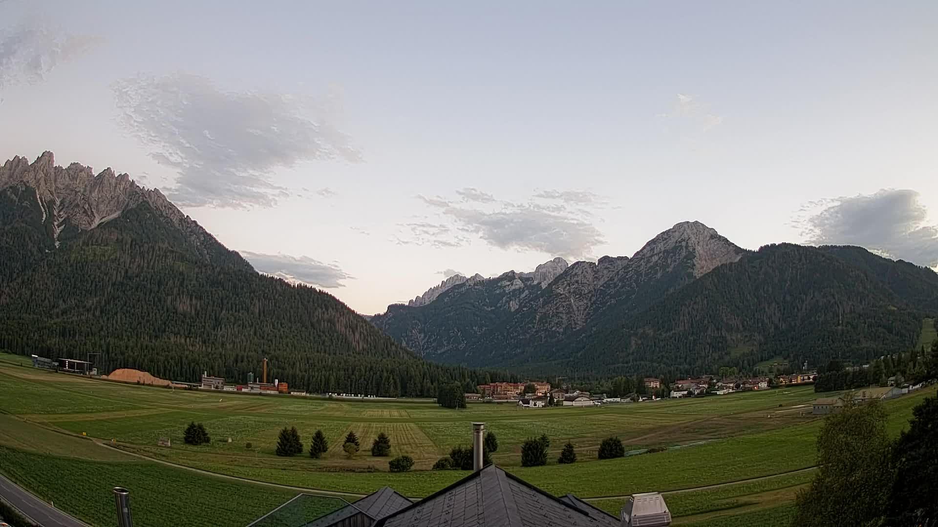 Webcam Toblach Dolomites – Vue depuis l’Hôtel Rosengarten