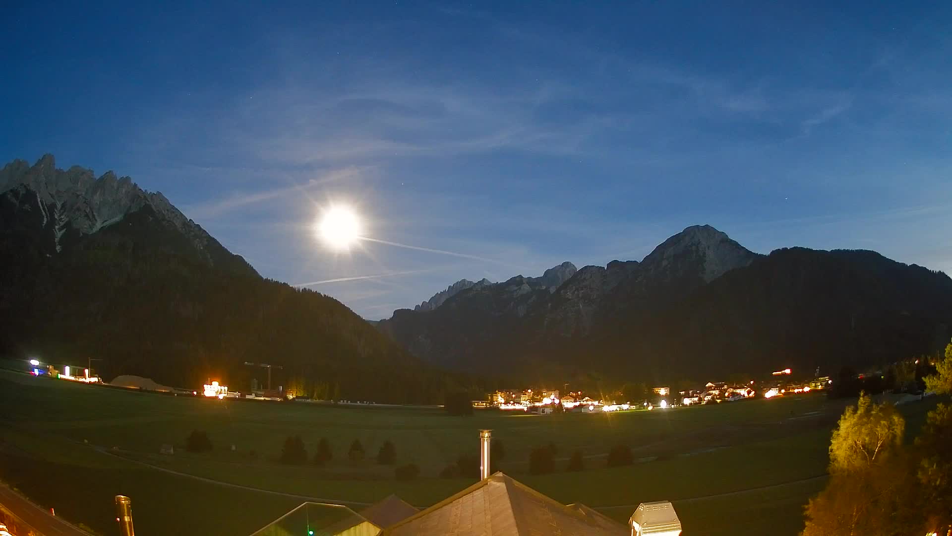 Webcam Toblach Dolomiten – Blick vom Hotel Rosengarten