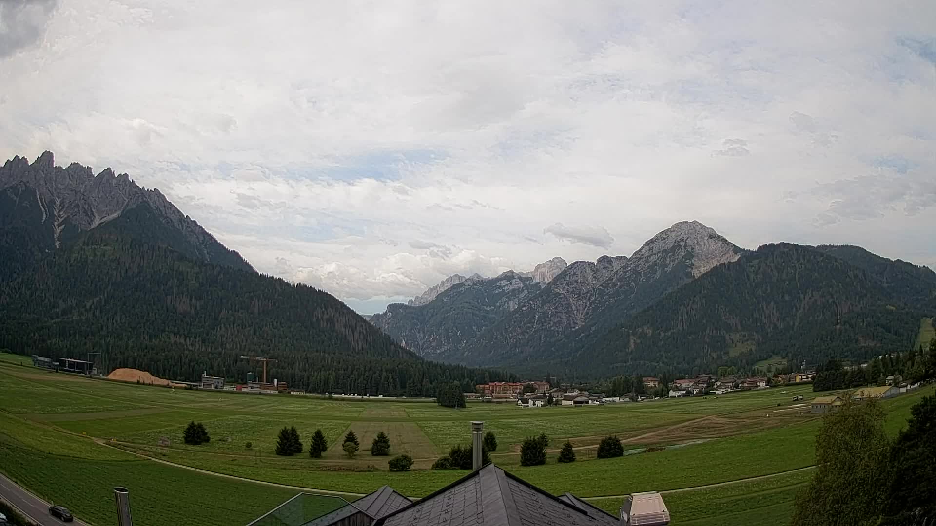 Webcam Toblach Dolomites – Vue depuis l’Hôtel Rosengarten