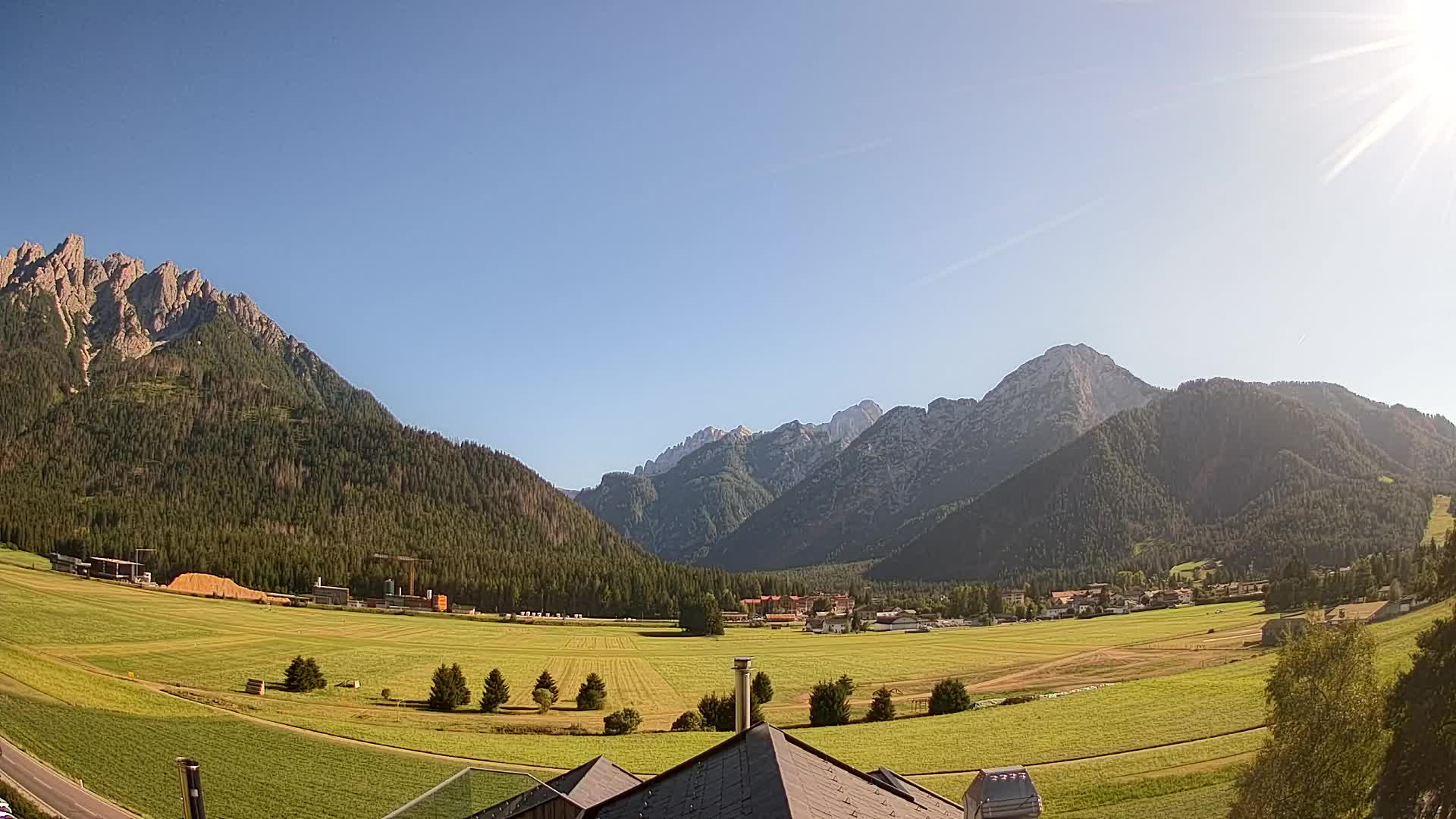 Webcam Dobbiaco Dolomiti – Vista dall’Hotel Rosengarten