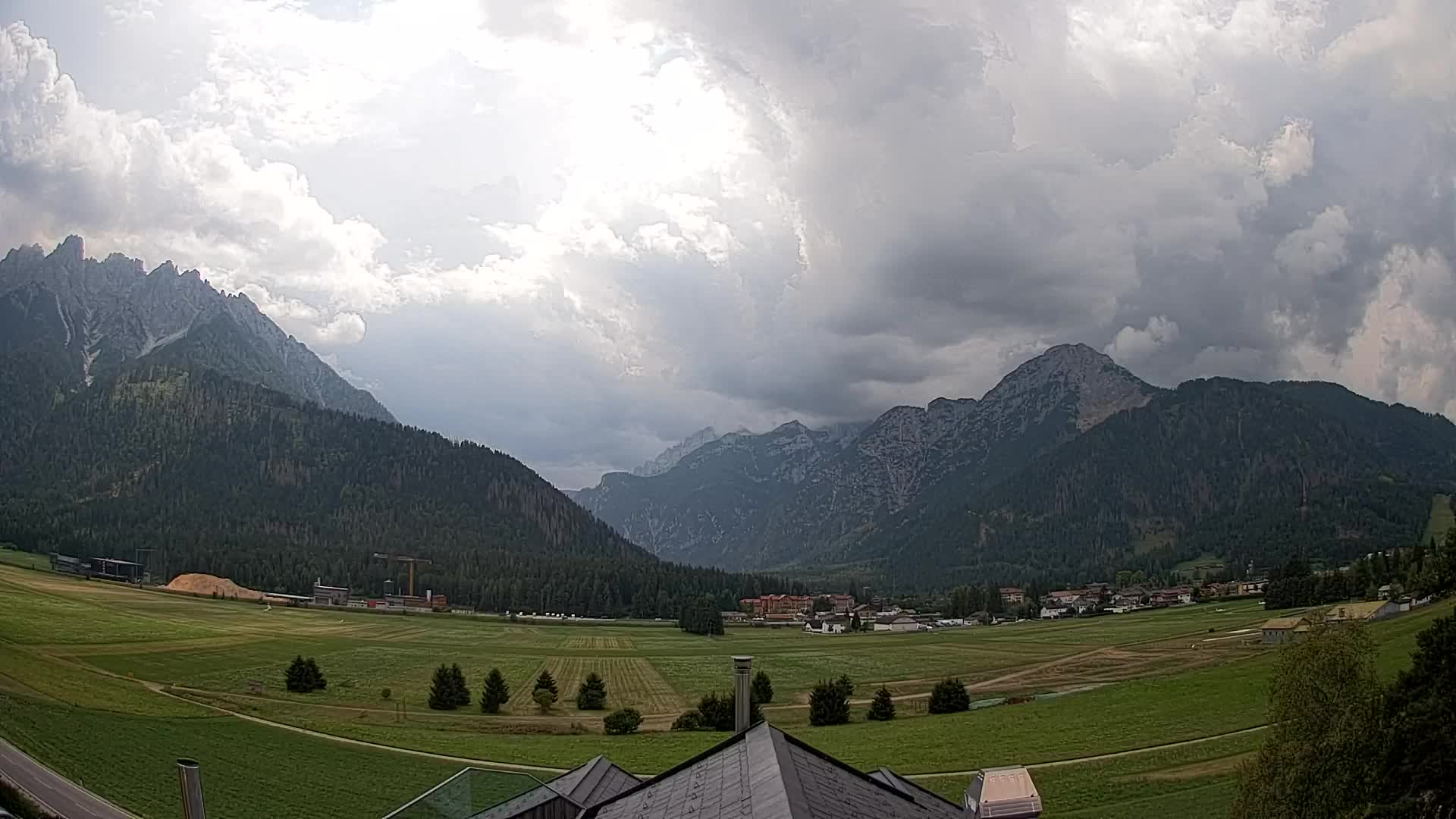 Webcam Toblach Dolomites – Vue depuis l’Hôtel Rosengarten
