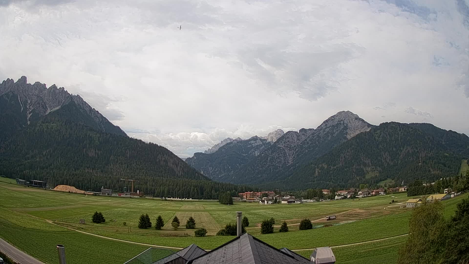 Webcam Toblach Dolomiten – Blick vom Hotel Rosengarten