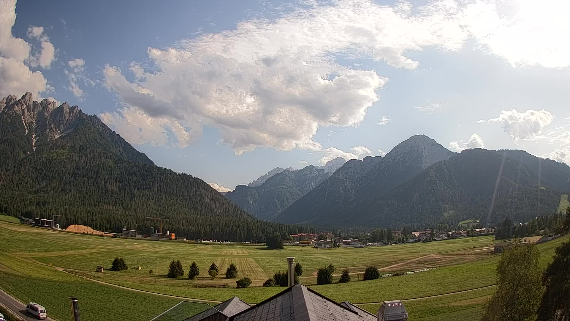 Webcam Dobbiaco Dolomiti – Vista dall’Hotel Rosengarten