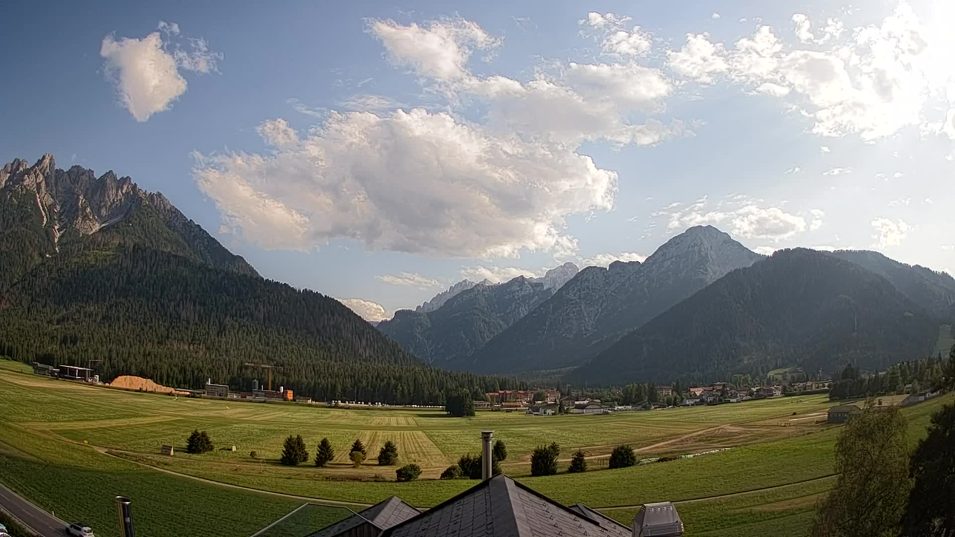 Webcam Toblach Dolomites – Vue depuis l’Hôtel Rosengarten