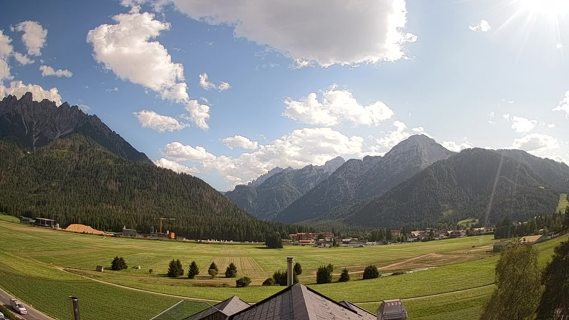 Webcam Dobbiaco Dolomiti – Vista dall’Hotel Rosengarten