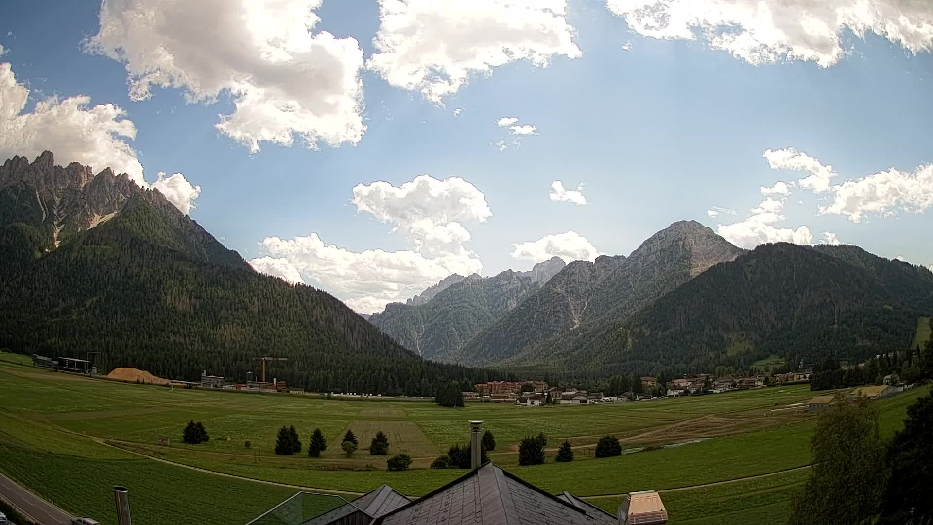 Webcam Toblach Dolomiten – Blick vom Hotel Rosengarten