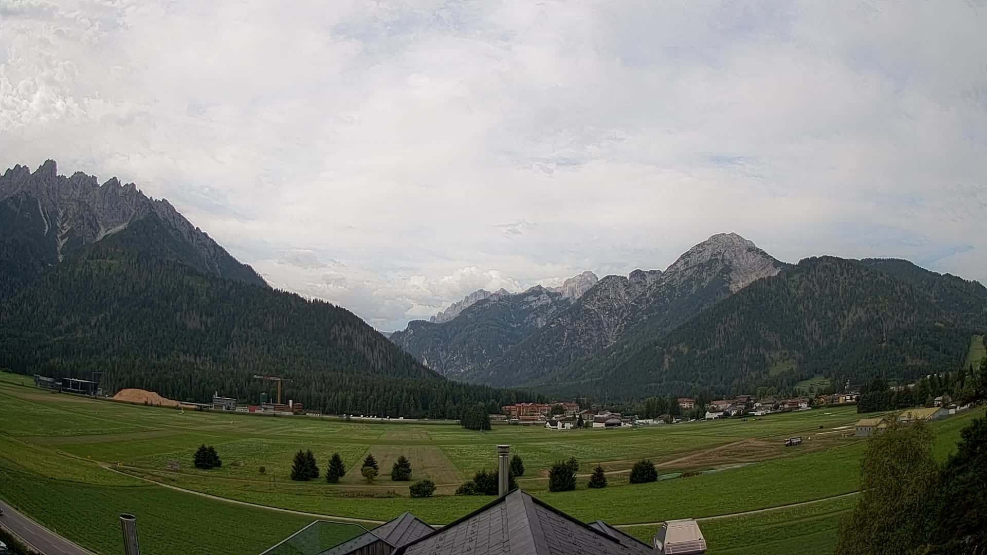 Webcam Toblach Dolomiten – Blick vom Hotel Rosengarten