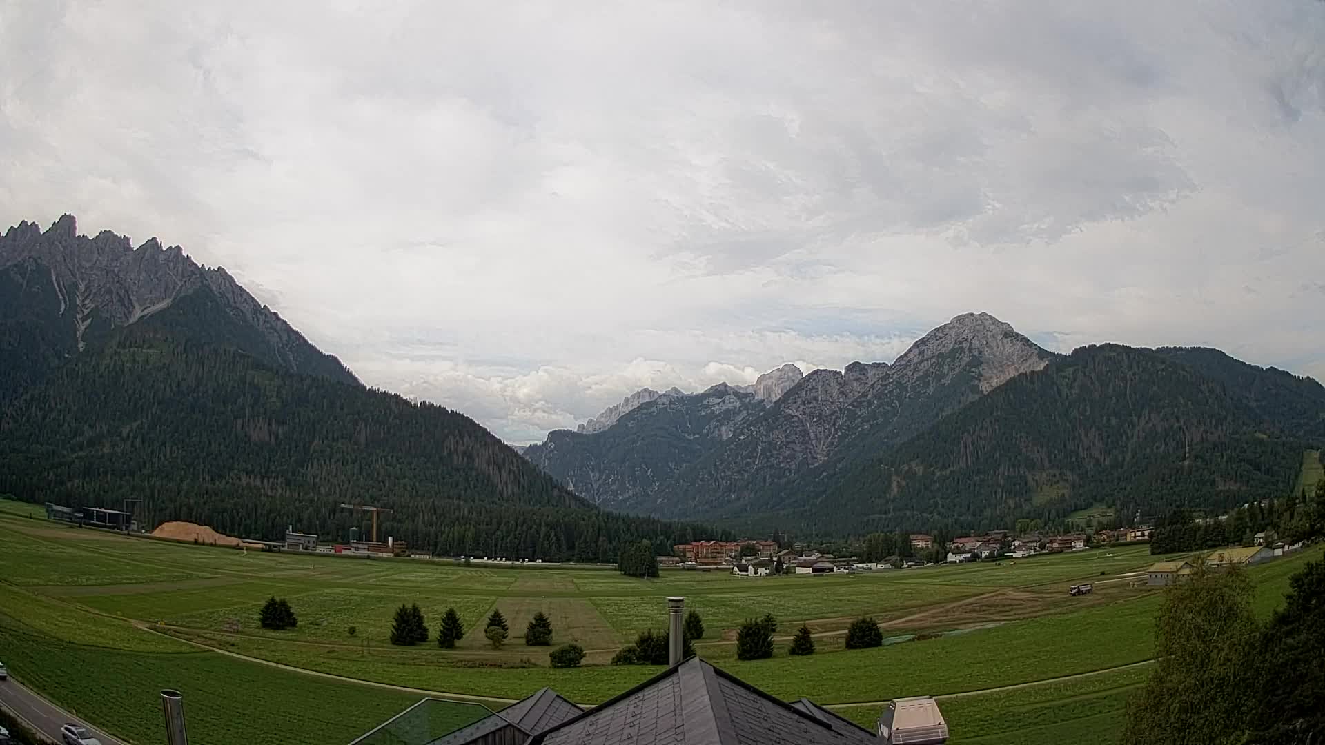 Webcam Toblach Dolomiten – Blick vom Hotel Rosengarten