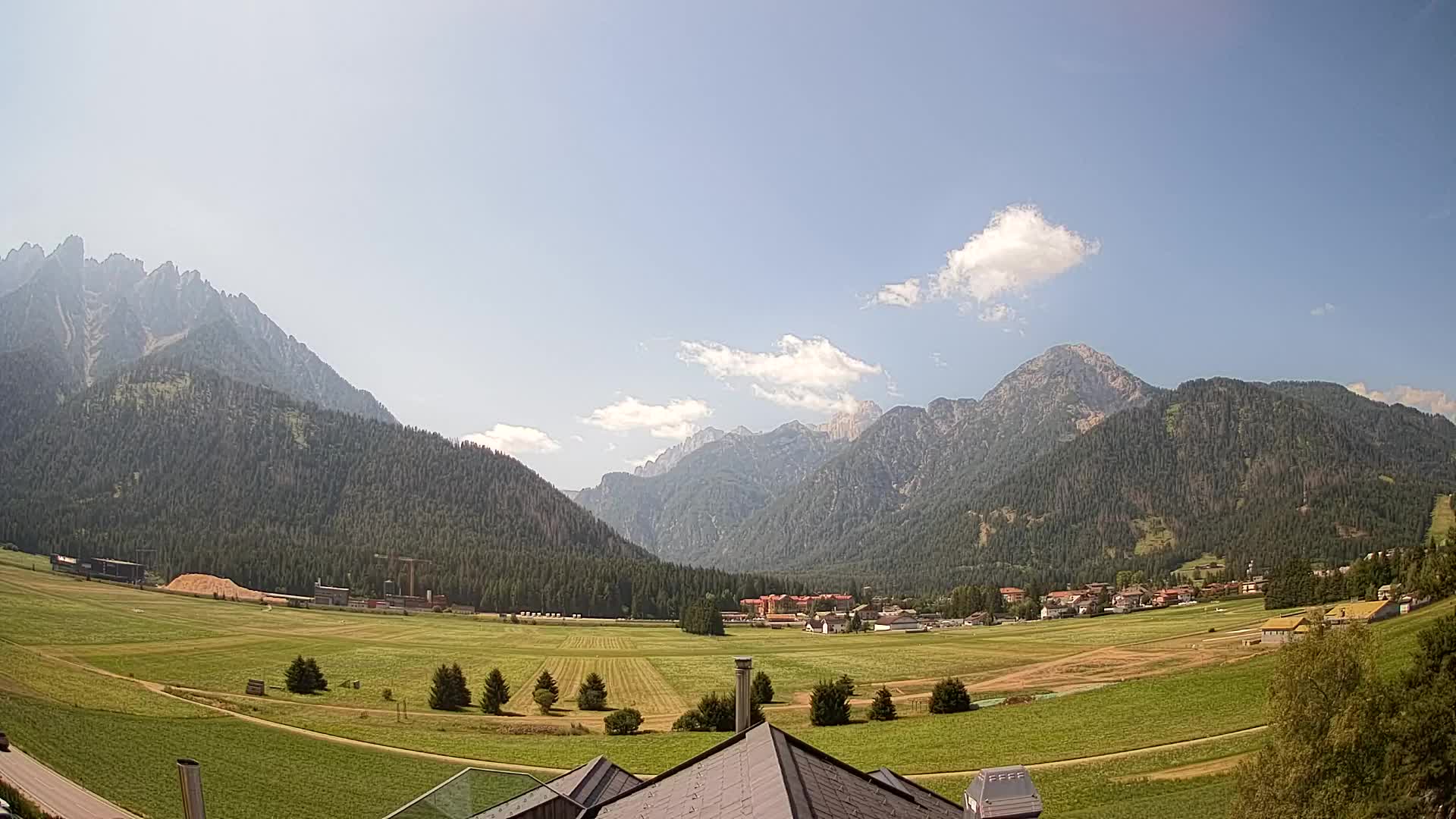 Webcam Dobbiaco Dolomiti – Vista dall’Hotel Rosengarten
