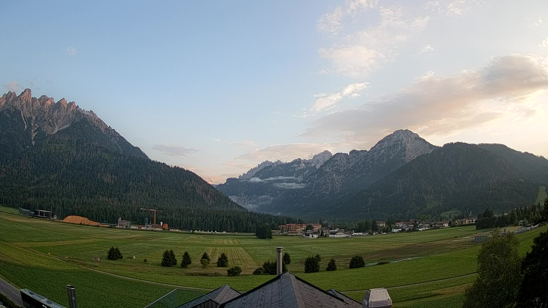 Webcam Toblach Dolomiten – Blick vom Hotel Rosengarten